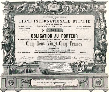 «Nouvelle Compagnie de la Ligne Internationale d'Italie par le Simplon»